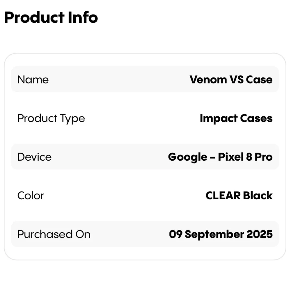 NWT Casetify Google Pixel 8 Pro Marvel Venom Phone Case CC